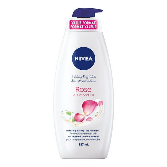NIVEA Crème Douche Nettoyante Rose & Huile d'Amande