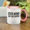 thumbnail image 3 of hop4Ever® Good Mom Say Bad Words Ceramic Coffee Mug Cup Gift for Mom (Pink Handle 11 oz.), 3 of 4