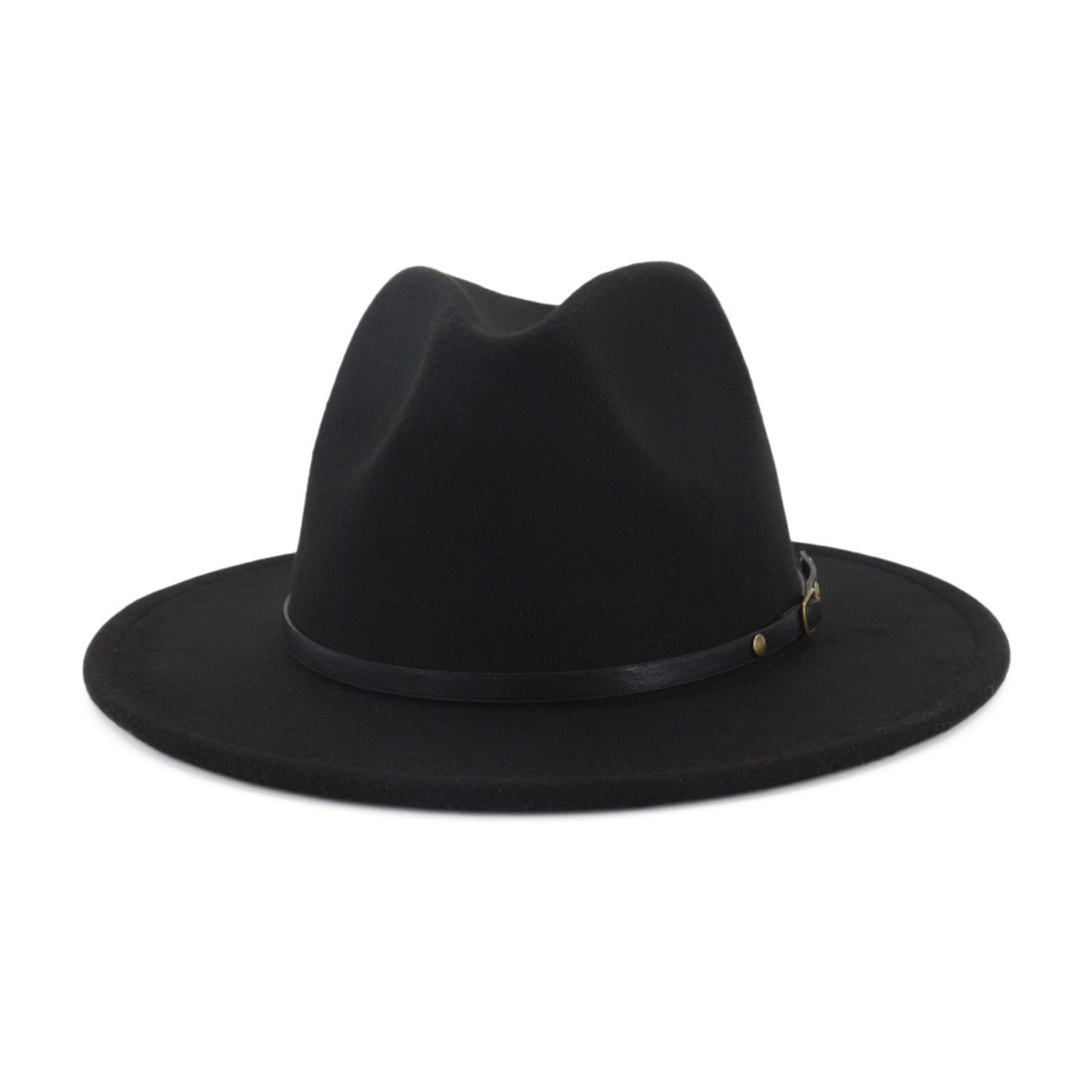 Fast Shipping USA Seller Black And Pink Under Two Tone Fedora Hat Unisex Cowboy