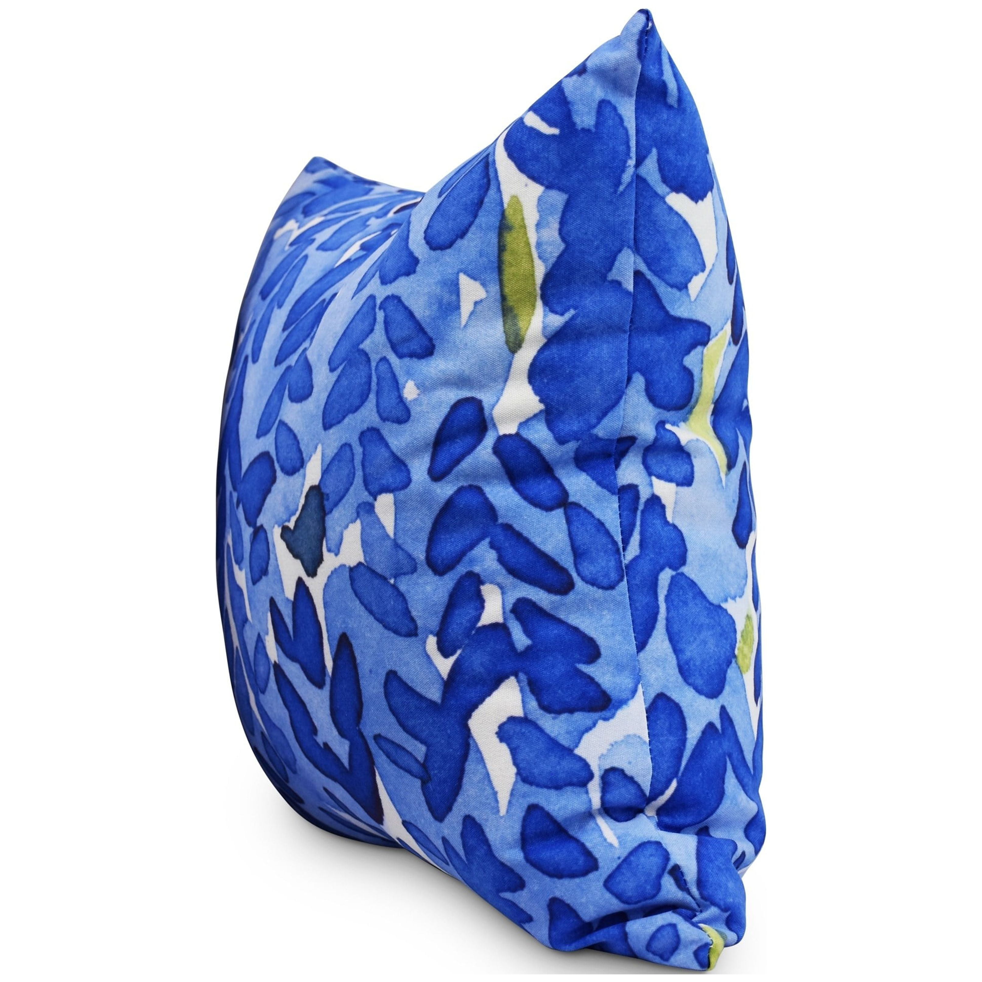 Simply Daisy, 18" x 18" Flower Bell Orange Floral DecorativeOutdoor Pillow