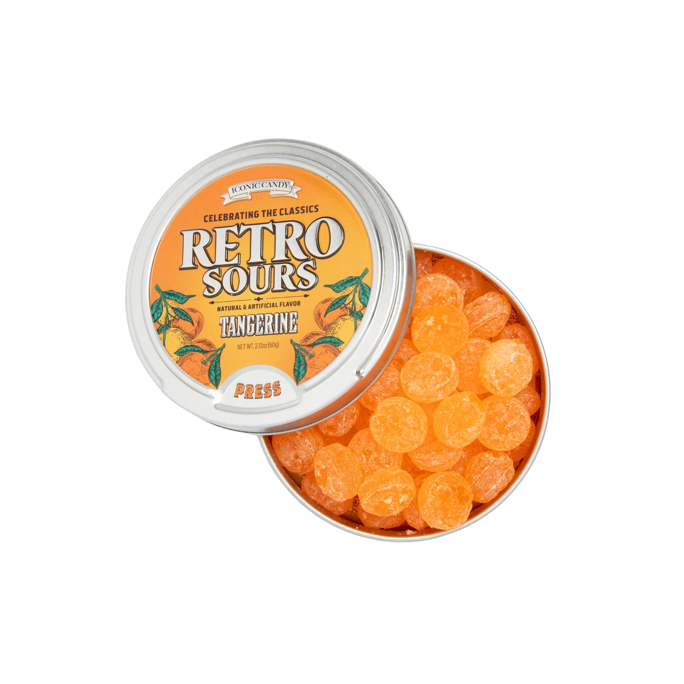 Retro Sours Tangerine 2.12oz Tin