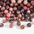 2 Strands Natural Rhodonite Beads Strands Round 4mm Hole: 0.8mm 96pcs ...