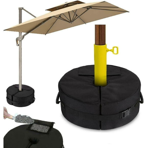 Heavy Parasol Base Stand Weights Umbrella Sandbag For Banana Hanging Cantilever