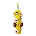 thumbnail image 3 of Bird Rope Perch Swing with Bell, Durable Chewing Shredding Foraging Bird Toys, Hanging Cage Stand Accessories for Budgies Cockatiel Lovebird Small Parrots, 3 of 10