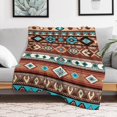 thumbnail image 5 of Bohemia Blanket Soft Throw Warm Lightweight Plush Blanket for Couch Bed Sofa, 5 of 6