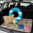 thumbnail image 2 of Yuyamidu Duck Camo Bow Car Trunk Mat 29" x 39" Universal Rear Trunk Liner, Scratchproof Protection Easy to Clean Fits for Most Cars SUV Sedan, 2 of 7