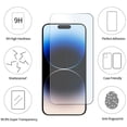 thumbnail image 2 of 3/5PCS Glass Screen Protector Phone Case for IPhone 12 11 13 14 15 Pro Max Mini XS XR X 8 7 Plus 14Pro 13Pro IPones Front Cover 5PCS For iPhone 15 pro, 2 of 5