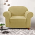 thumbnail image 2 of CHUN YI 1-Piece Checks Stretch Sofa Cover Slipcover Couch Cover, 2 of 6