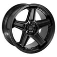 thumbnail image 4 of Defiant Wheels 20 inch Rims Fits Charger Challenger Magnum 300 5x115 DF07 20x10.5 Satin Black SET, 4 of 5