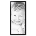 thumbnail image 2 of ArtToFrames 18" x 41" Black Engraved Edges Picture Frame, 18x41 inch Black Wood Poster Frame (WOM-4055), 2 of 8