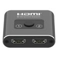 thumbnail image 1 of axGear HDMI Répartiteur / Commutateur 2 Ports Bi-Direction 4K Ultra HD 1 Entrée 2 Sorties 2 en 1 Sortie, 1 of 7
