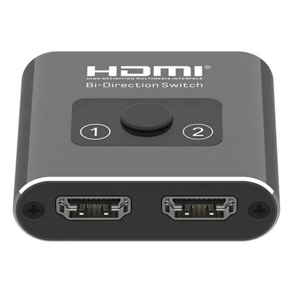 axGear HDMI Splitter / Switch 2 Port Bi- direction 4K Ultra HD 1 in 2 out 2 in 1 out