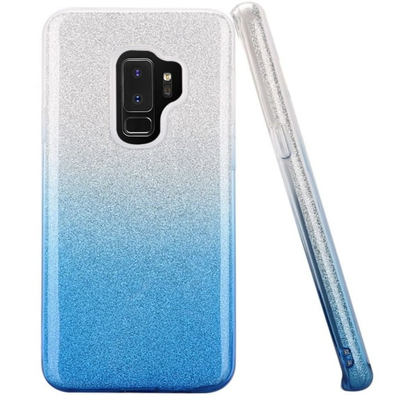 GSA Gradient Glitter Candy Case for Samsung Galaxy S9 Plus - Blue