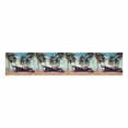 thumbnail image 2 of MKHERT Pirate Cannon and Barrels on Tropical Beach with Palm Trees Table Runner Home Decor for Home Kitchen Dining Wedding Party 16x72 Inch, 2 of 2