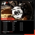 thumbnail image 2 of A-Premium Wheel Hub Bearing Assembly Compatible with Subaru Ascent Forester 2019 Legacy Outback 2015-2020 WRX 2015-2019 WRX STI 2016 2019 Rear Left or Right, 2 of 9
