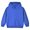 Bright Blue, variant on Baby Kids Hoodie Sweatshirt for Girls Boys Solid Color Pullover Tops Toddler Crewneck Hooded Sweatsuit for Spring Fall 10 Months - 12 Years