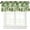 Lf002, variant on Palm Tree Kitchen Curtains Valances for Windows Rod Pocket Valance Short Window Treatments for Kitchen Windows Living Room Bathroom Laundry Decor