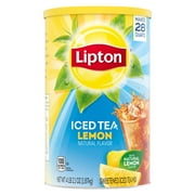 Lipton Lemon Black Tea Powdered Tea Mix, 28 Quarts