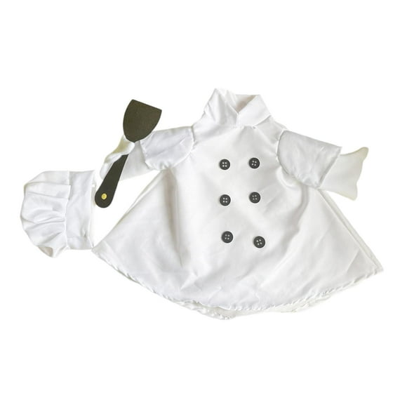 Traje de Chef de ganso para porche, tela decorativa creativa, decoración artística, disfraz de ganso, ropa para fiesta en casa, patio, Festival