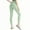 Green, variant on WIZUTIZ Workout Leggings for Women Ultra Thin Leisure Slim Yoga Pants Elastic Stretch High Rise Full Length Trousers Solid Sweatpants for Ladies Seamless Birthday Multi-Color