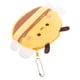 thumbnail image 4 of Monedero de felpa portátil para niños, minimonedero con llavero de animales, mochilas de abejas peludas, llavero, monedero de animales lindo y suave para niñas y niños, 4 of 8