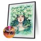 thumbnail image 2 of 5D DIY Diamante Pintura Patrón Belleza Cuadrado Completo Diamante Mosaico Pared Likrtyny Arte deco, 2 of 8