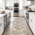 thumbnail image 3 of Alfombra para correr YOUFORTONG, lavable, 60 x 180 cm, poliéster beige, 3 of 6