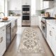 thumbnail image 3 of Alfombra para correr YOUFORTONG, lavable, 60 x 180 cm, poliéster beige, 3 of 6