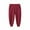 Red, variant on UACY Toddler Baby Boys Girls Cotton Sweatpants Casual Elastic Waist Sport Jogger Bottoms Pants Athletic Trousers