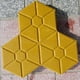 thumbnail image 5 of Molde cuadrado para pavimento de jardín, camino de bricolaje, pavimentación de ladrillos, molde de hormigón, 5 of 6