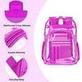thumbnail image 4 of Mochila transparente PAMANO Transparent Heavy Duty Pink 20L, 4 of 7