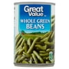 Great value whole green beans, 14.5 oz (Pack of 12)