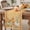 Orange, variant on Brown Fall Table Runner - 36 Inch Long Thanksgiving Pumpkins Botanical Farmhouse Cotton and Linen Blended Dress Scarves Farmhouse Table Runner for Kitchen Dining, Coffee Table, 13" x 36"