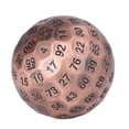 thumbnail image 1 of Dados Poliédricos De Metal, Dados Poliédricos De Números Claros De 100 Lados Para Juegos De Rol Para Hombres ANGGREK Otros, 1 of 8
