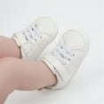 thumbnail image 2 of RVROVIC Baby Shoes Infant Boys Girls Sneakers Soft PU Flats 0-18M, 2 of 6