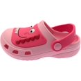 thumbnail image 2 of Kid's Garden Clogs Cute Slides Sandals Toddlers Beach Pool Shower Shoes With Non-slip Soleactual Shoes Length 21cm), 2 of 5