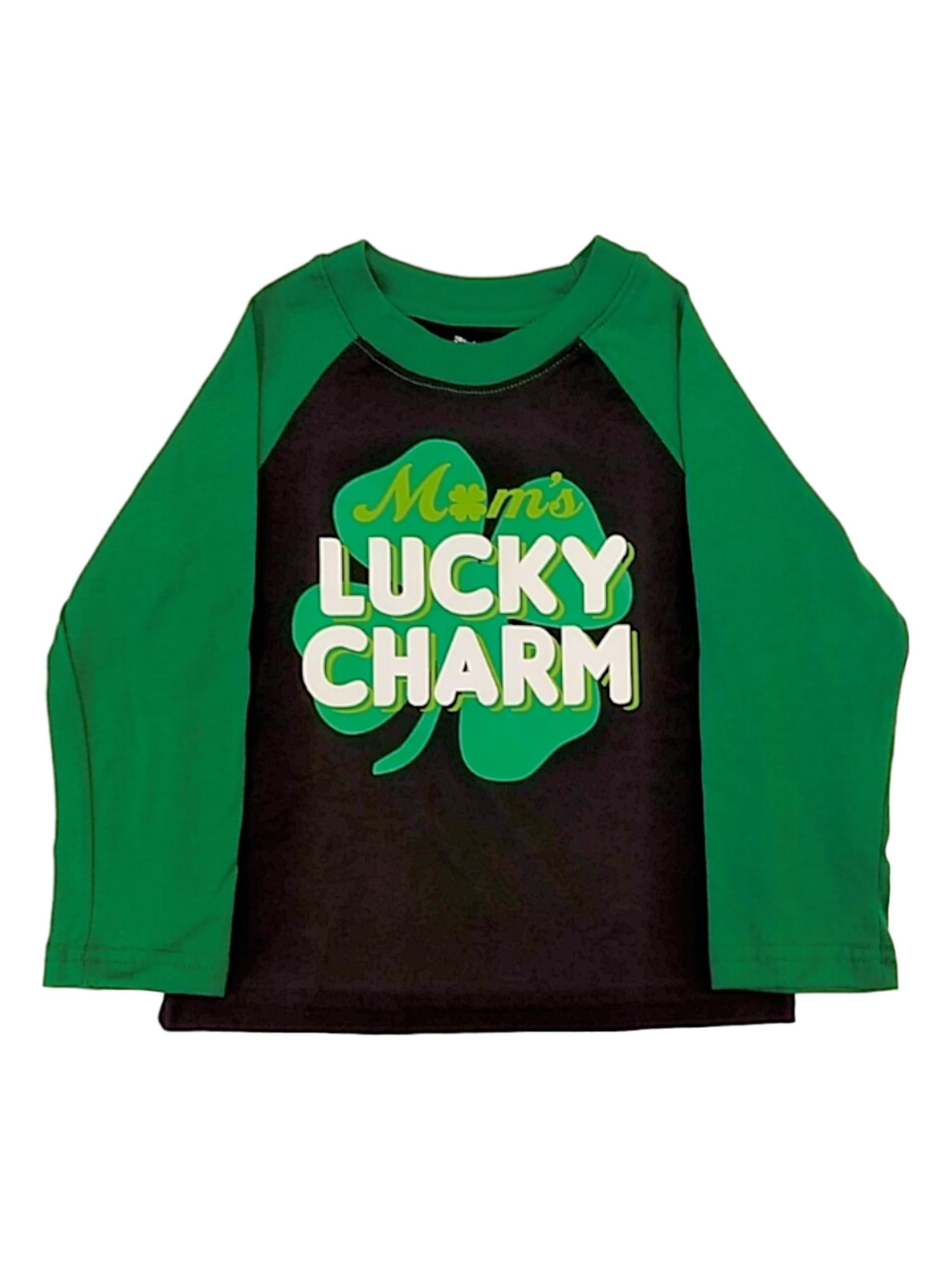 Funny Shirt St Patricks Day Outfit Irish Baby Shark Doo Toddler Kids T-Shirt 