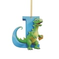 thumbnail image 3 of Christmas Dinosaur Acrylic Alphabet Ornaments Decorative Hanging Letters For Festive Tree Craft And, 3 of 6