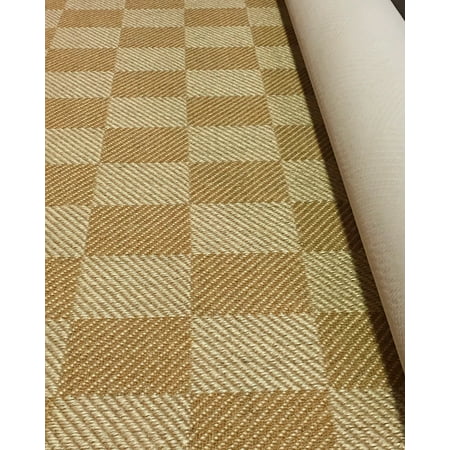 NaturalAreaRugs Wall to Wall Carpet Broadloom Nirvana Sisal Roll - 100% Durable Natural Eco-Friendly (13' x