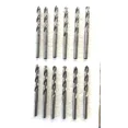 thumbnail image 2 of 12 Pcs 17/64 X 3-5/8 O.A. X 1/4 Shank M2 H.S.S Metalworking Irwin Brand Usa Made, 2 of 3