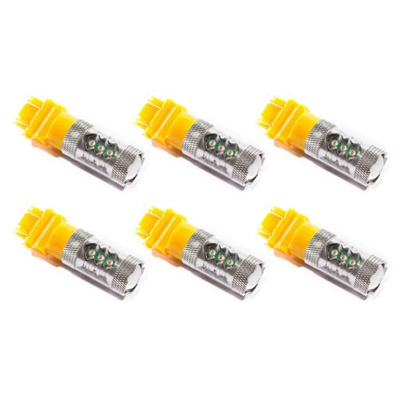 Diode Dynamics 3157 LED Bulb XP80 LED Amber Set of 6