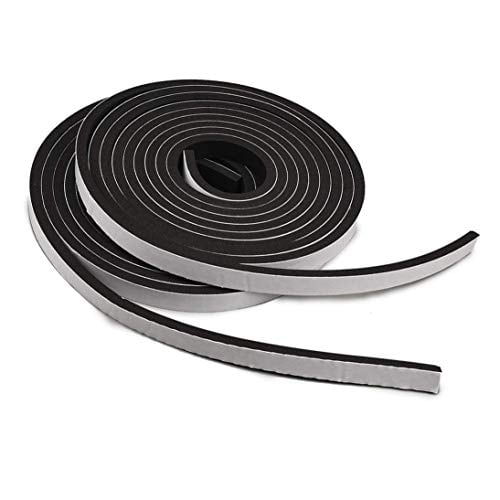 Buy TamBee Weather Stripping Foam Tape 1/2 Inch Wide X 1/4 Inch Thick