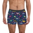 thumbnail image 2 of Bingfone Dinosaur Flowers Men's Underwear - Casual Stretch Boxer Briefs-XX-Large, 2 of 7