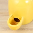 thumbnail image 4 of Comedero automático de cerámica con orejas de gato de 100 ml para mascotas pequeñas, bebedero para hámsteres, conejos y otros animales. Dispensador de agua automático (amarillo)., 4 of 5