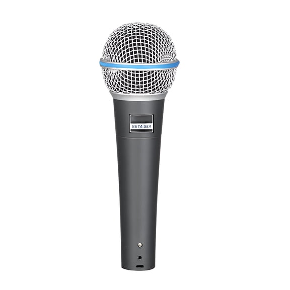GJX Professional Wired Vocal Moving Coil Microphone, Suitable for Stage, Family Karaoke and Live Broadcast