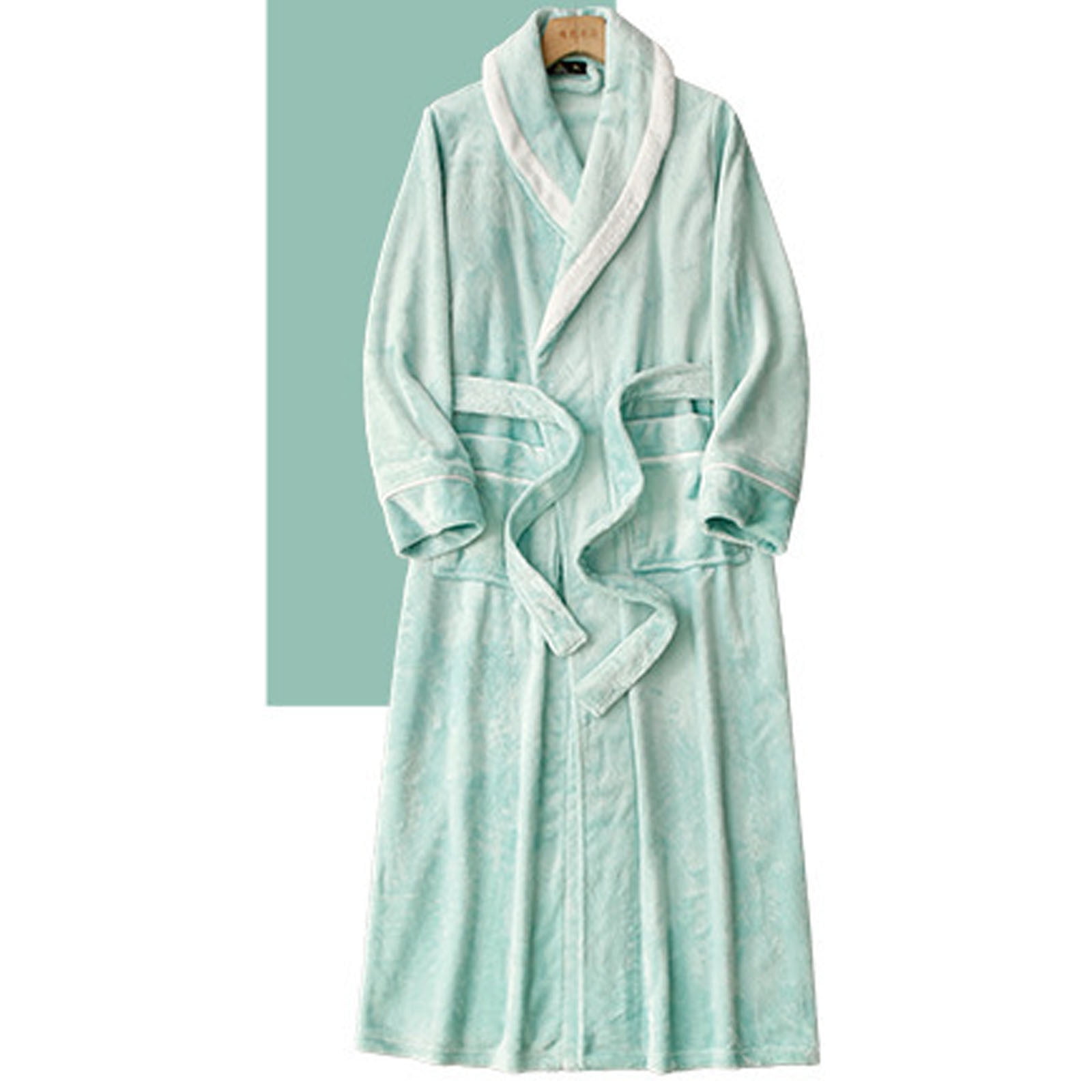 mint green dressing gown Women's Quilted Silk Robe Dressing Gown