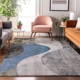 thumbnail image 4 of Addison Rugs Premium Machine Washable Mayfield  Blue 3' x 5' Rug, 4 of 7