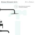 thumbnail image 5 of Ivy Single-Handle 1-Spray Tub and Shower Faucet in Matte Black (Valve Included), 5 of 12