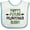 White and Blue, variant on Inktastic Pappys Future Hunting Buddy Boys or Girls Baby Bib