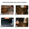 thumbnail image 3 of ETHZZLE 5 Pcs Fireplace Poker Tools In Silver Steel For Fire Management, 3 of 8